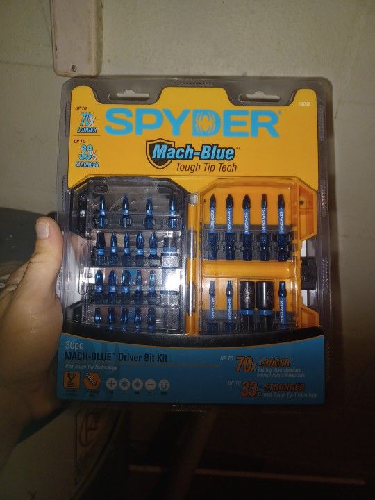 Spyder Mach Blue Tough Tip Tech 