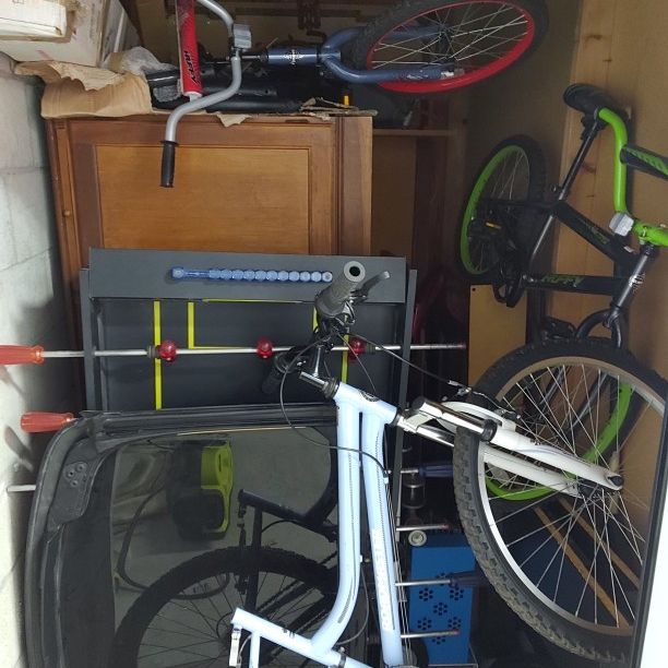 Storage Unit - Air Hockey, Foosball table, Bicycles etc.