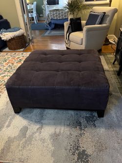 Cindy Crawford Metropolis Way Cocktail Ottoman 3 ft x 3 ft & 16” Tall