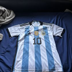 World Cup 2022 Messi Argentina Jersey