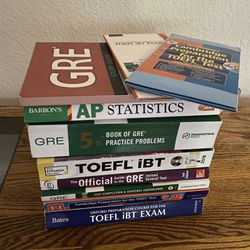 TOEFL GRE Books