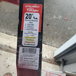 Murray 20 Inch Lawn Mower Blade