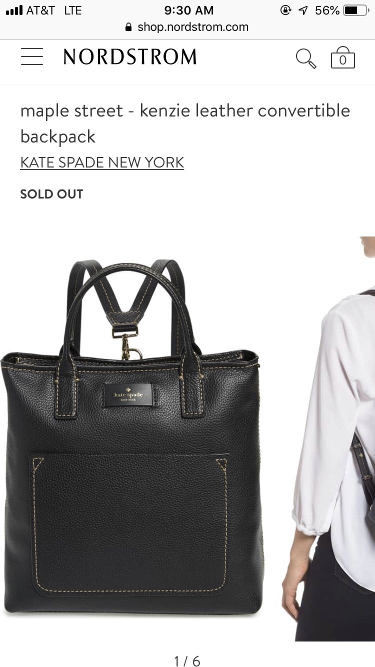 Brand new TAN Kate Spade maple street Kenzie bag
