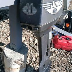 99 6hp Johnson long shaft runs great no issues with gas tank $700