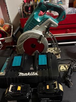 36v saw with 2 batteries and dual charger