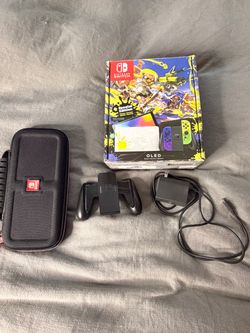 Switch OLED Splatoon edition