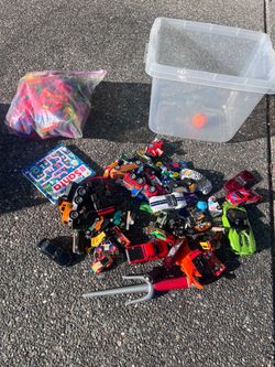 Kids toys. Cars. Fun items.
