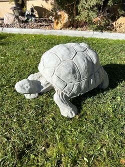 New Turtle made out of cement