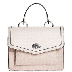 Guess Factory Crimmel Debossed Crossbody Satchel 