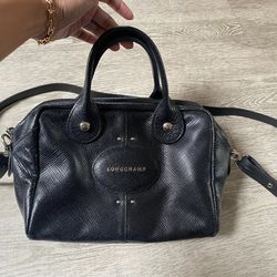 Authentic Longchamp Leather 2 Way Bag