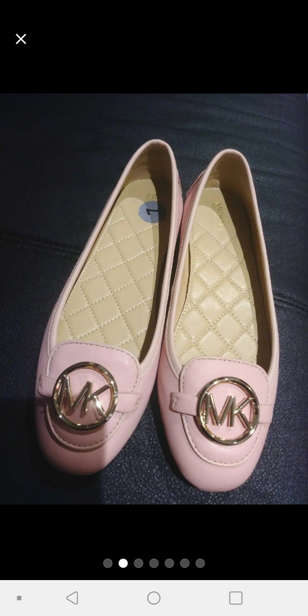 Womans Michael Kors Flats Pink size 7