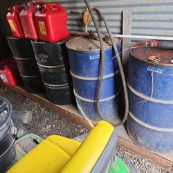 Deisel Barrels & Pump