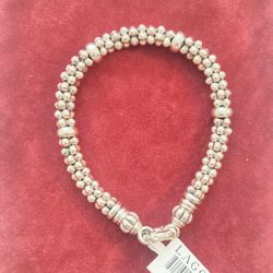 READ entire Ad BEFORE MESSAGING - Lagos Caviar Station bracelet Sterling Silver 7” 925 Retail jewelry jewlery  Earrings