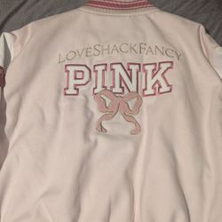 Victoria Secret, Pink Lettermen's Jacket! Bran New! With Tags! 