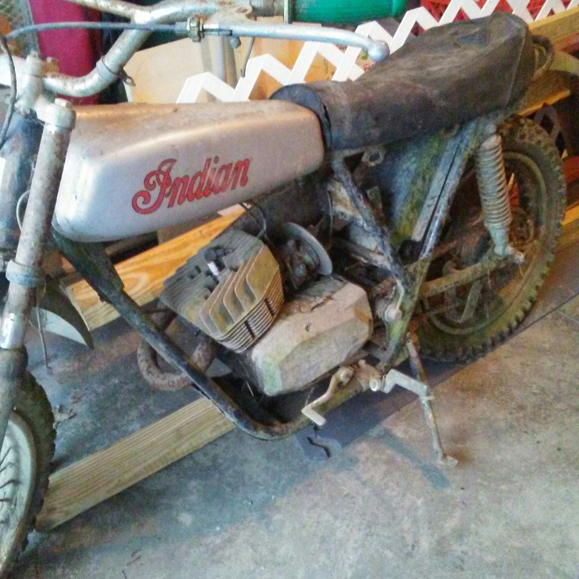 1974 indian dirt clearance bike for sale