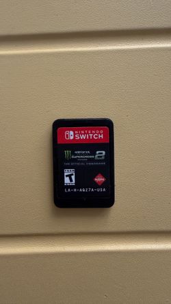 monster energy super cross 2 switch video game