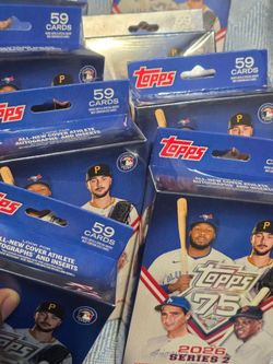 Topps 75 series 2 hanger box