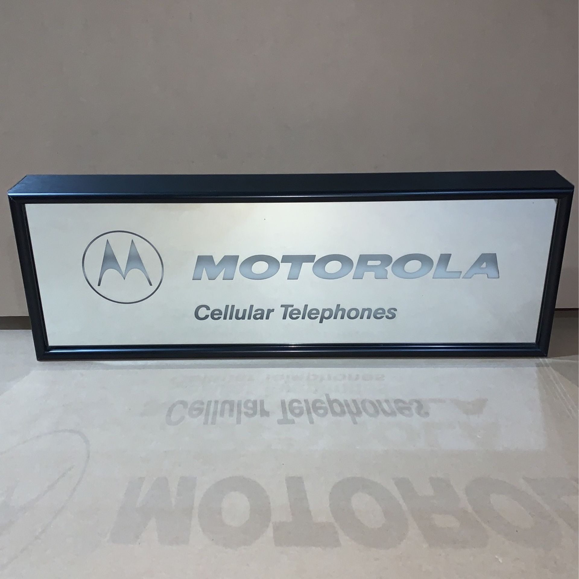 Motorola Lighted Sign