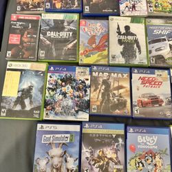 Xbox 360 PlayStation 4/5 Nintendo Switch Nintendo 3DS Games 