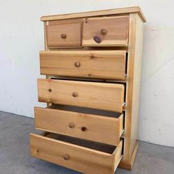 Duplex 6 Drawer pine