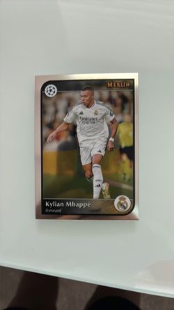 Mbappe soccer card
