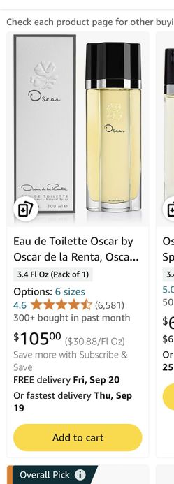 Oscar De La Renta Perfume 