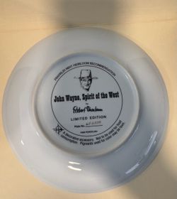 John Wayne  Franklin Mint Hero of the West