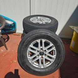 18in Toyota Rims And Brand New Tires 