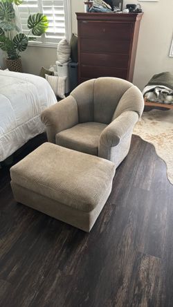 Chair and Ottoman