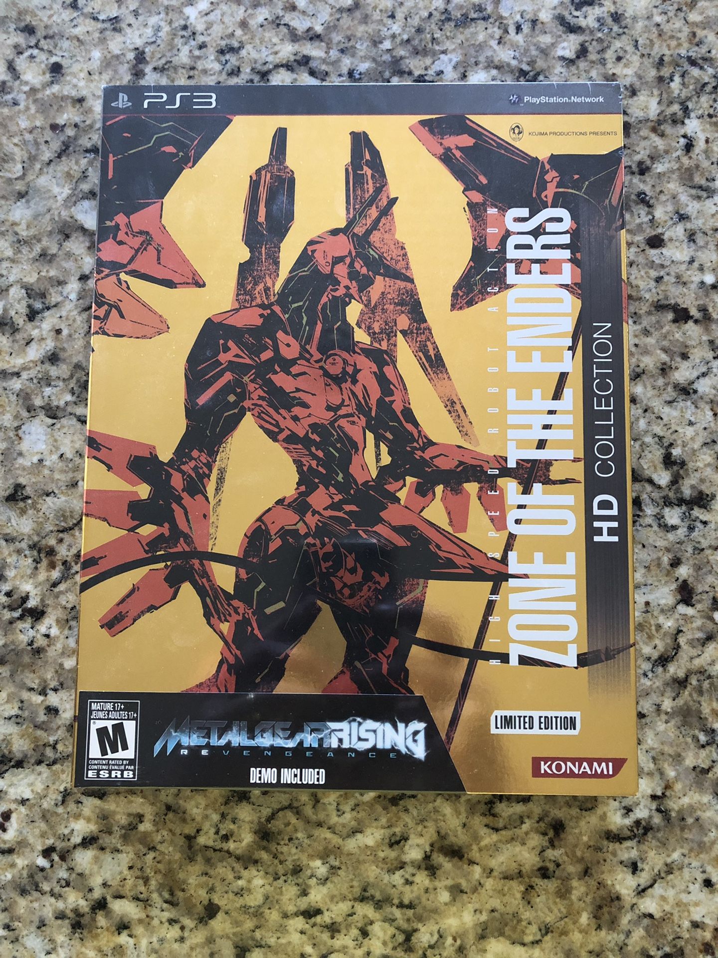 FS: Zone of the Enders HD Collection Limited Edition PS3 (new, Sealed)