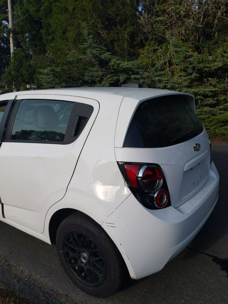 2015 Chevy Sonic For Parts Or Repair