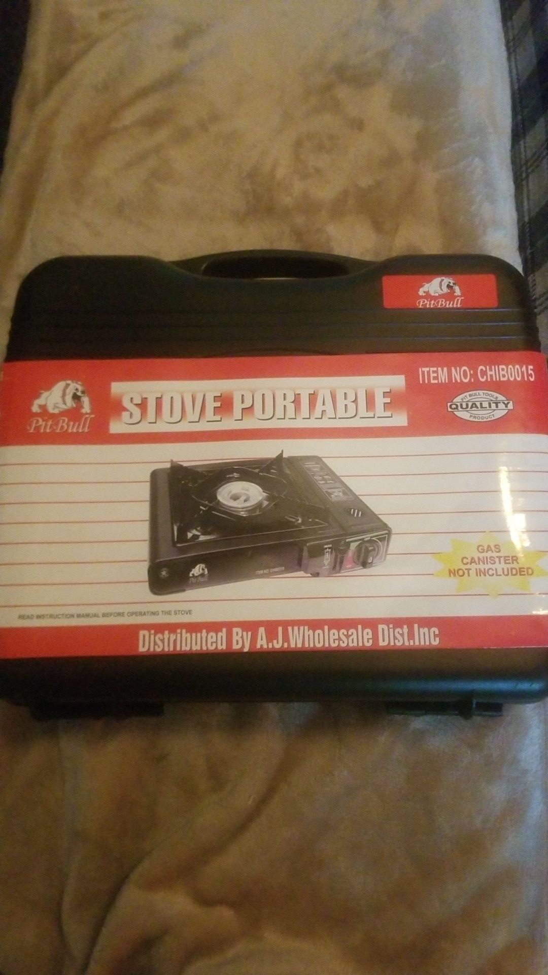 Pitbull portable stove (camping)