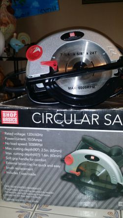 Circular saw $ 60