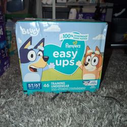 Pampers Easy Ups Size 5T-6T 46ct