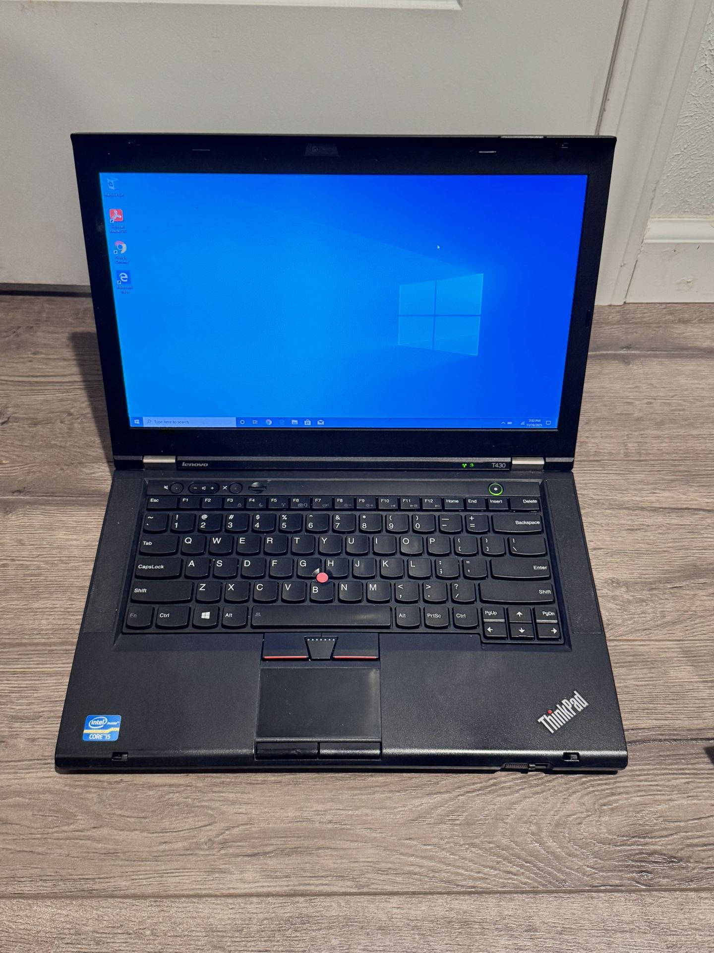 Lenovo T430 Laptop Windows 10 MS Office 