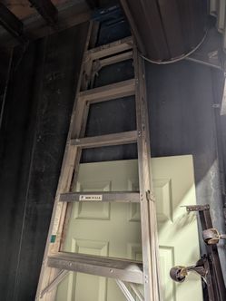 10-ft Werner A-frame Folding Ladder