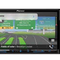 7 In Double Din Pioneer Radio 8500nex
