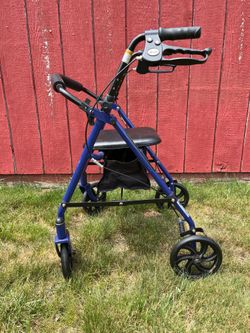 Medical Rolling Walker- 4 wheels