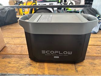 New EcoFlow Delta 2 Max Extra Battery 2400 -Watts Portable Power Station