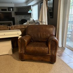 Alligator Leather Chair 