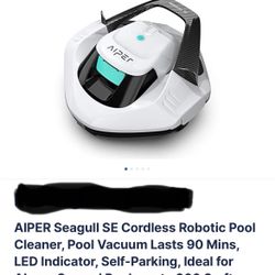 New Robot Pool Vacuum 