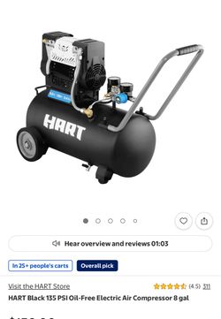 hart air compressor