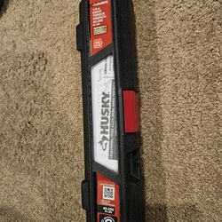 NIB Husky 1/4" drive torque wrench 40-200 in lbs