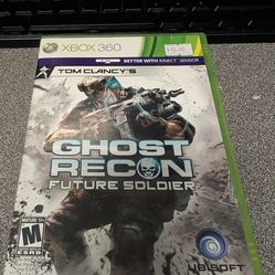 Ghost recon future soldier Xbox 360