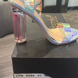 Clear Heels Size 6