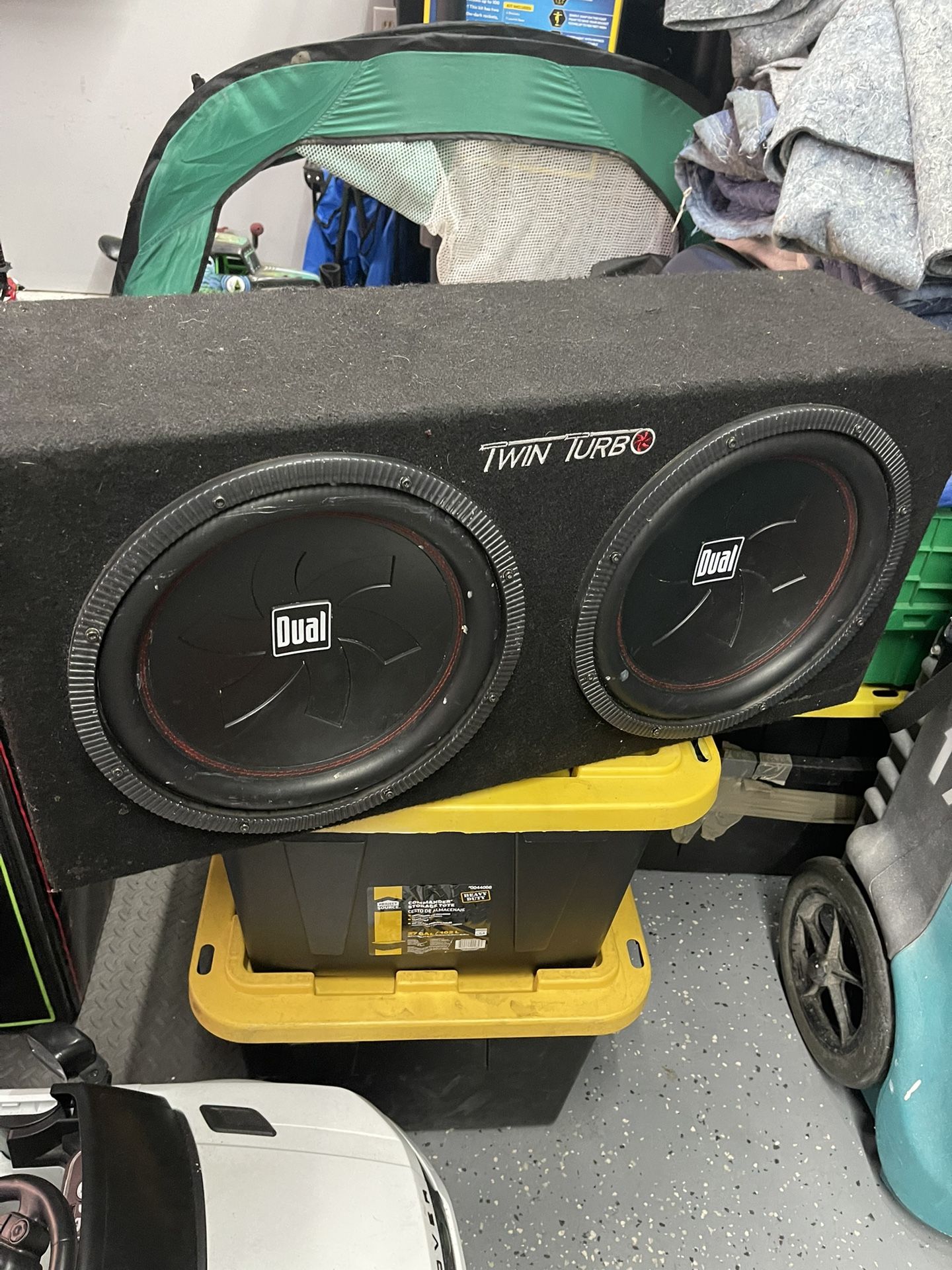 Dual 12” Subwoofer Speaker Box