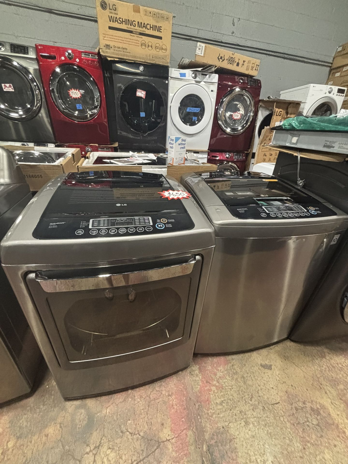 LG Washer/dryer Set