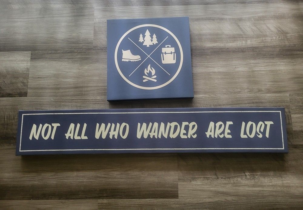 Camping/Adventure Signs