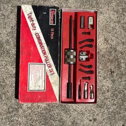 Snap-on Light-Duty Combination Puller Set – 14 Pc with Slide Hammer