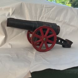 Cast Iron Toy Cannon 